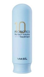Маска для волос Masil 10 пробиотикс эпл вайнега треатмент перфект волюм триатмент для увеличения объема с пробиотиками 1 шт. 300 мл